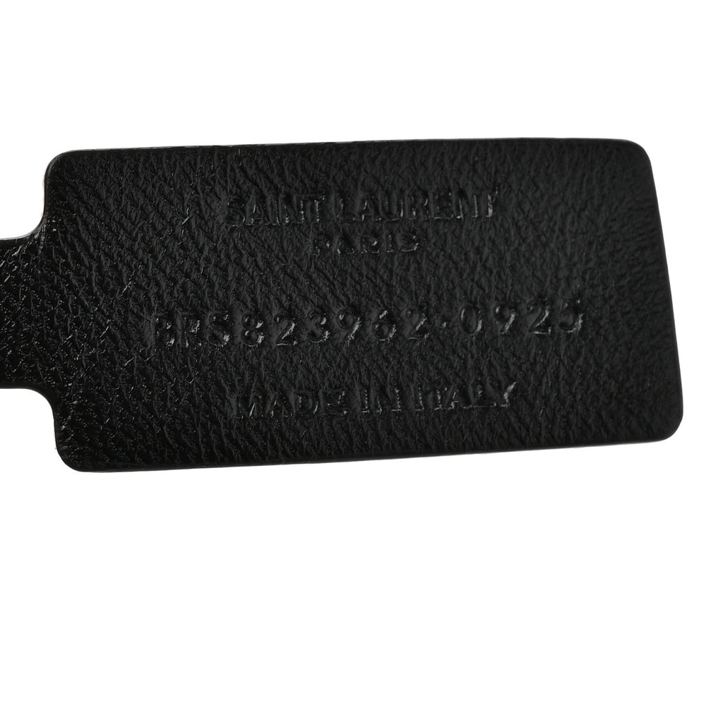 Lambskin Chevron Quilted Micro LouLou Black