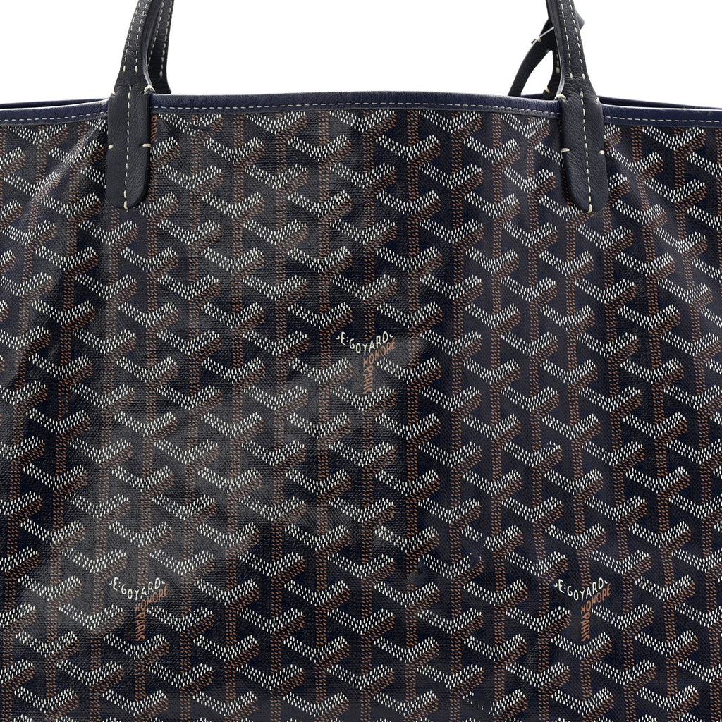 Goyardine Reversible Anjou GM Navy