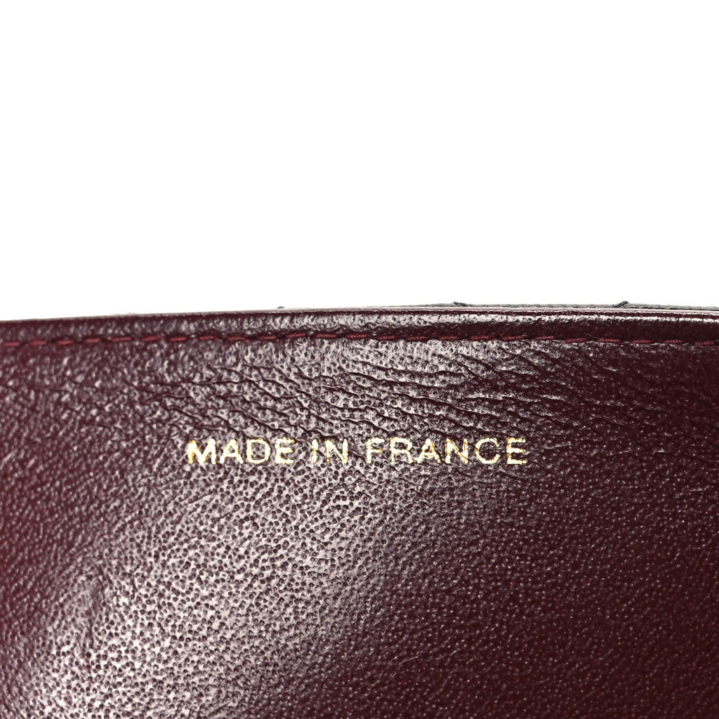 Lambskin Quilted Medium Single Flap Black