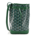 Goyardine Petit Flot Bucket Bag PM Green