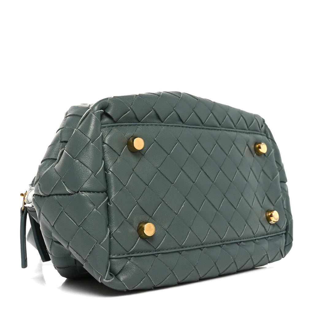 Nappa Intrecciato Bauletto Slate