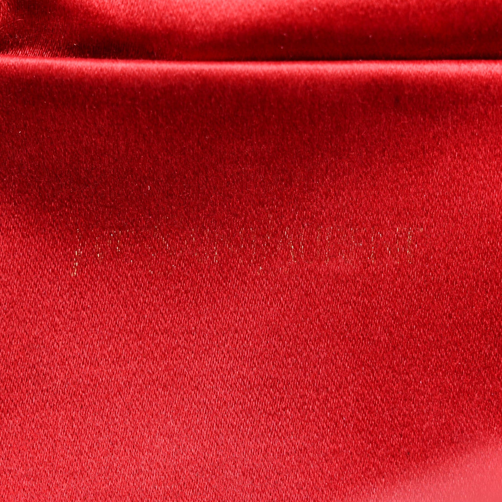 Textured Patent Monogram Large Belle De Jour Clutch Red