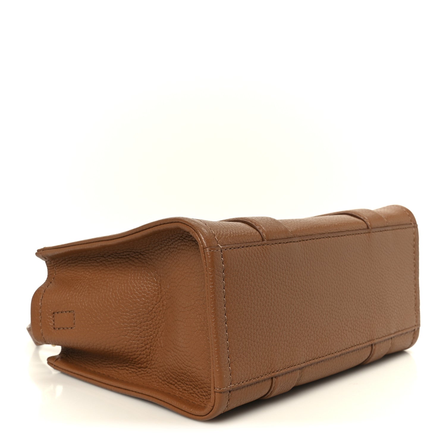 Grained Calfskin Small The Tote Bag Argan Oil