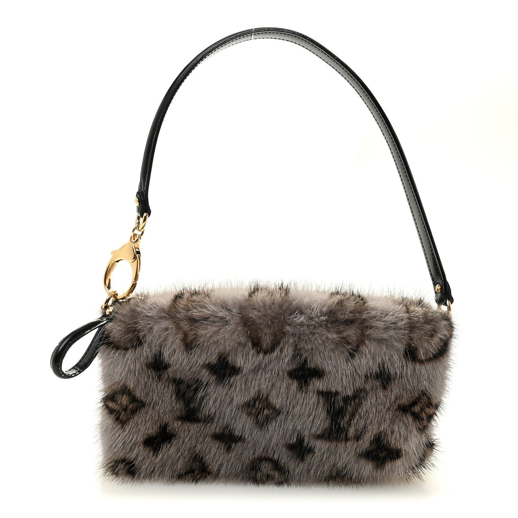Monogram Mink Vison Milla MM Grey