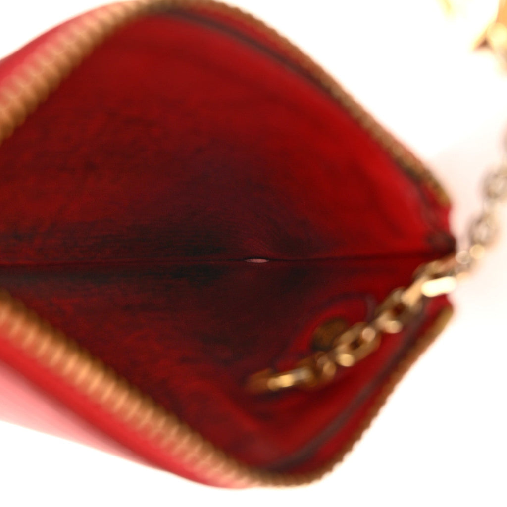 Epi Key Pouch Castillan Red