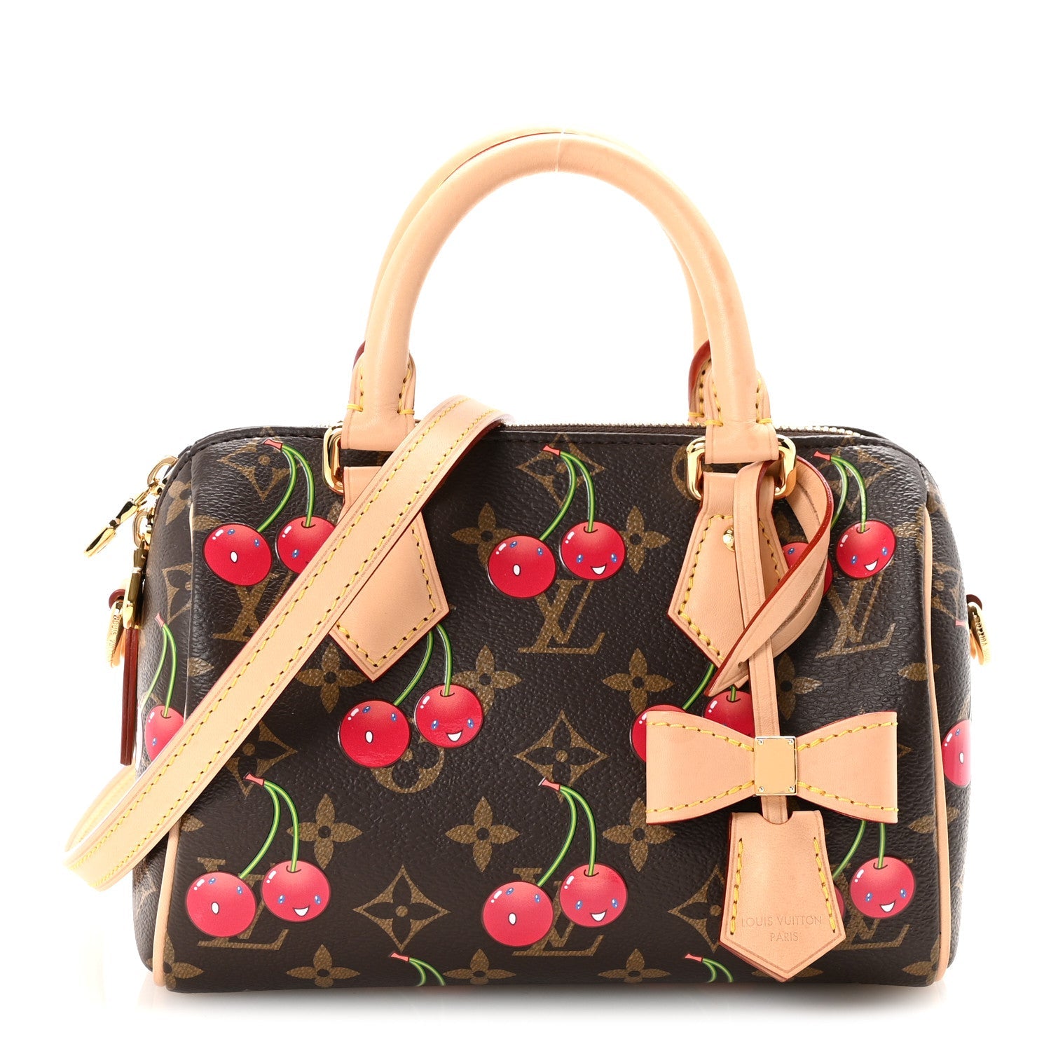 LV X TM Monogram Cerises Speedy Bandouliere 20