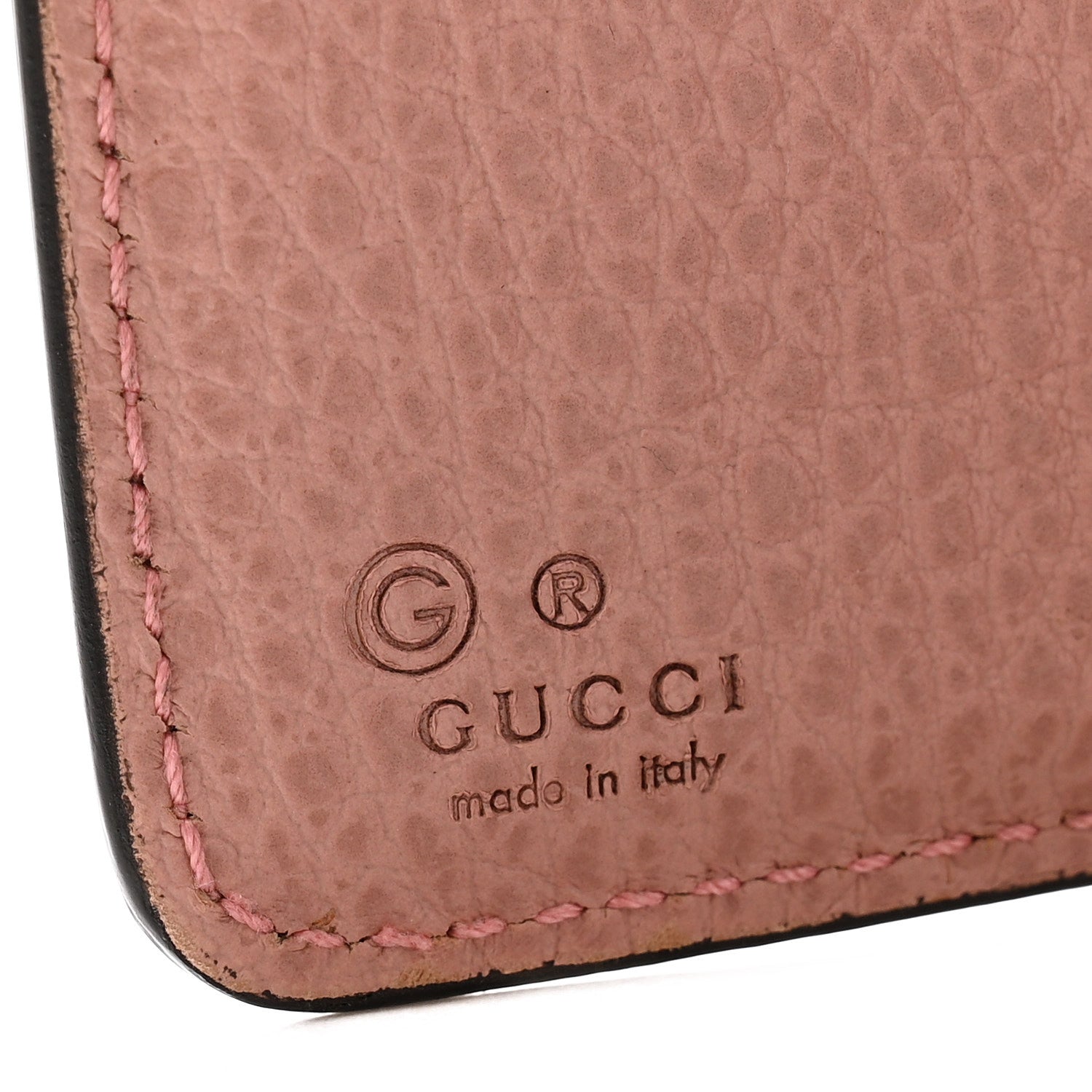 Dollar Calfskin Interlocking G Continental Wallet Soft Pink