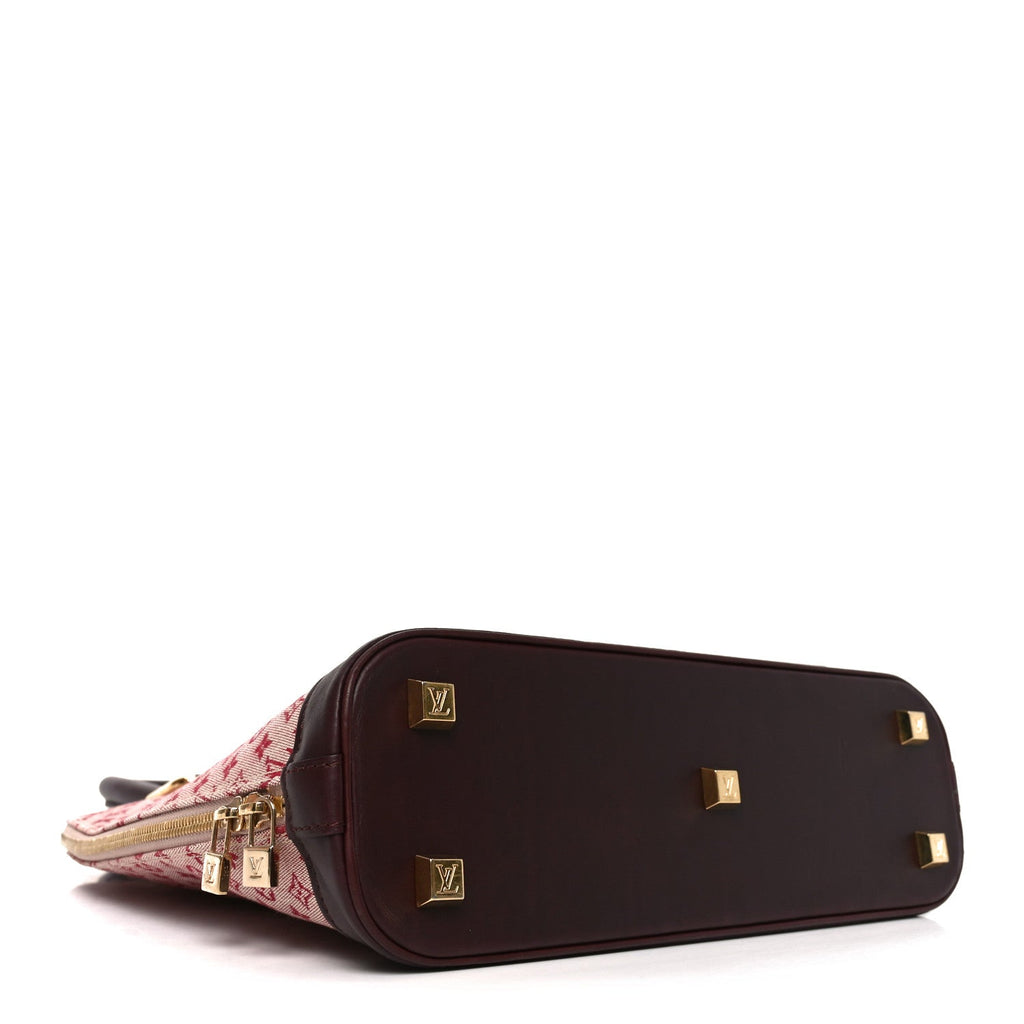 Mini Monogram Alma Haut Tote Cherry