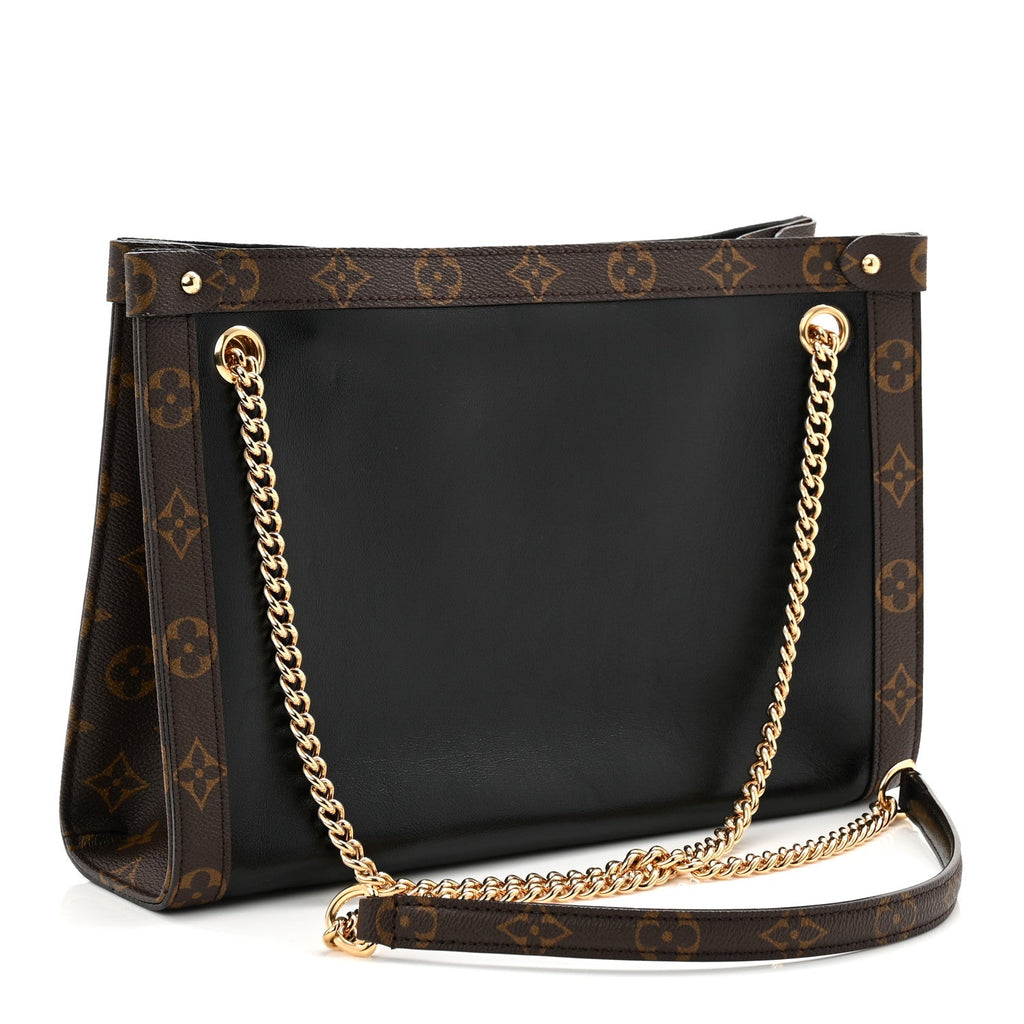 Calfskin Monogram Nova Vibe PM Black
