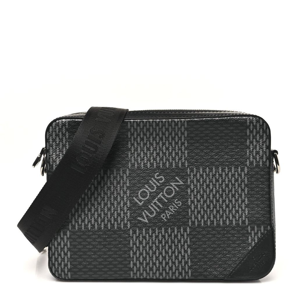 Damier Graphite 3D Trio Messenger