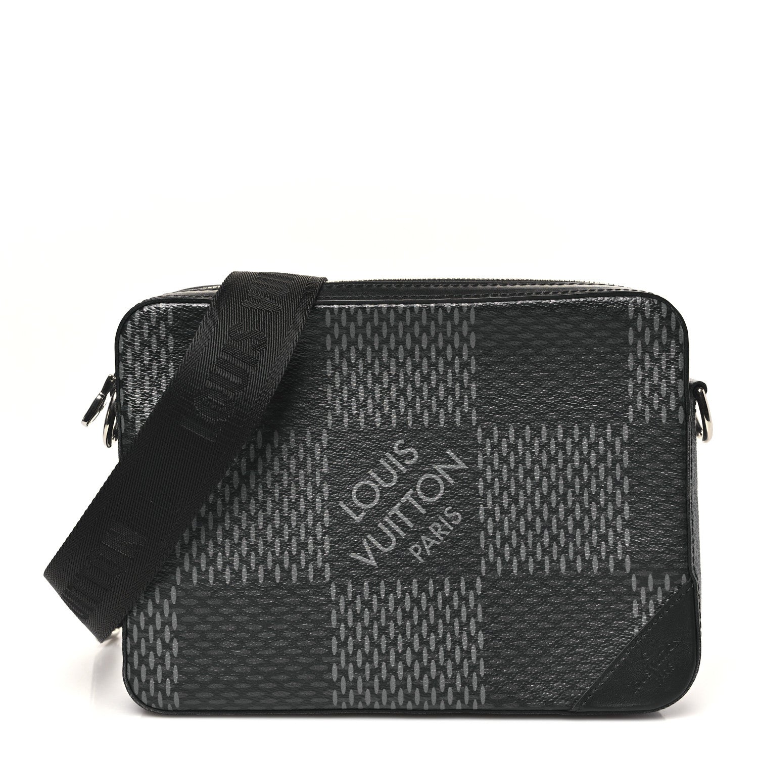 Damier Graphite 3D Trio Messenger