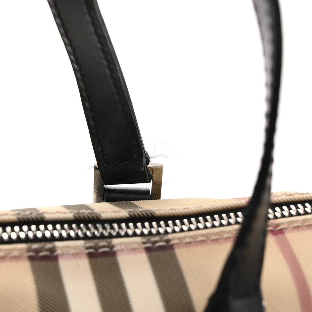 Nova Check Barrel Bag Black