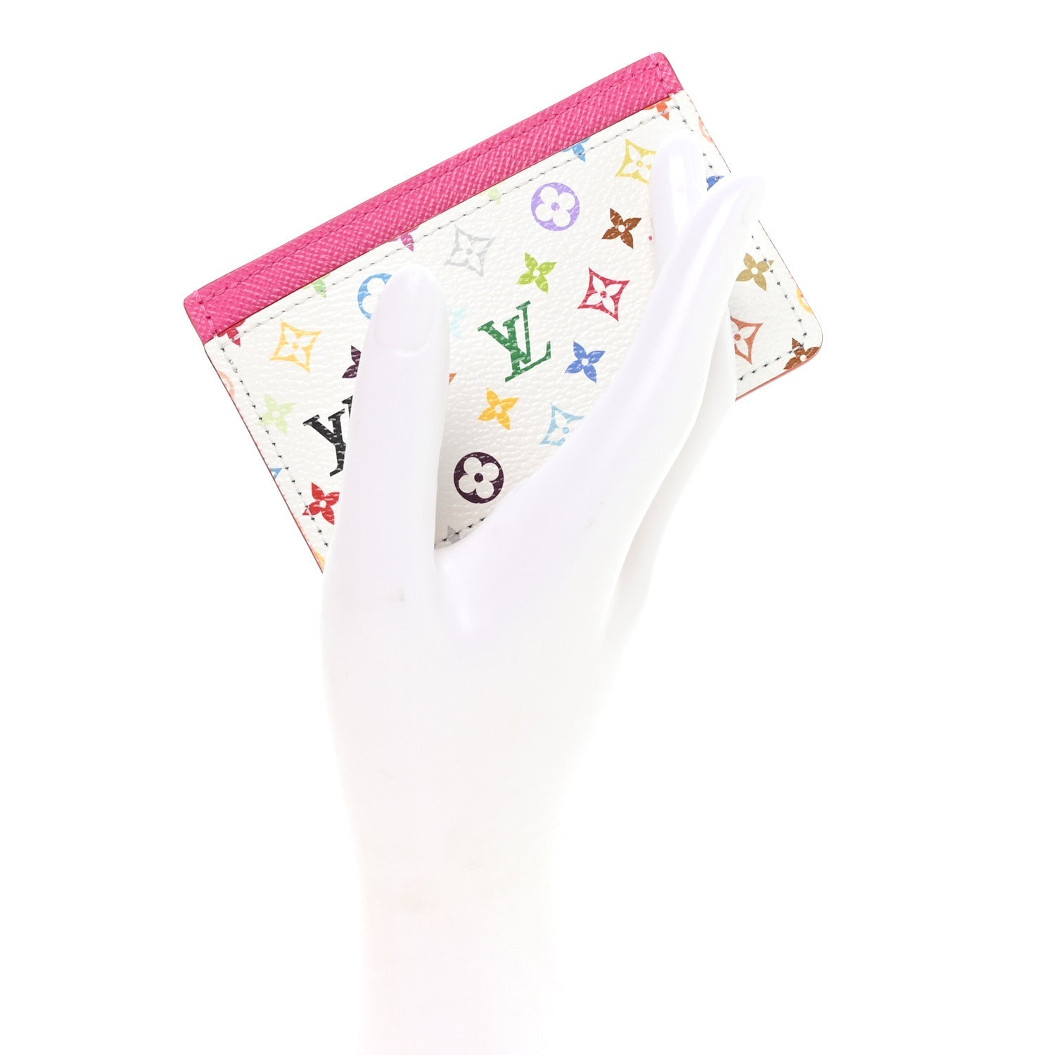 LV X TM Monogram Multicolor  Holder Kawaii Pink