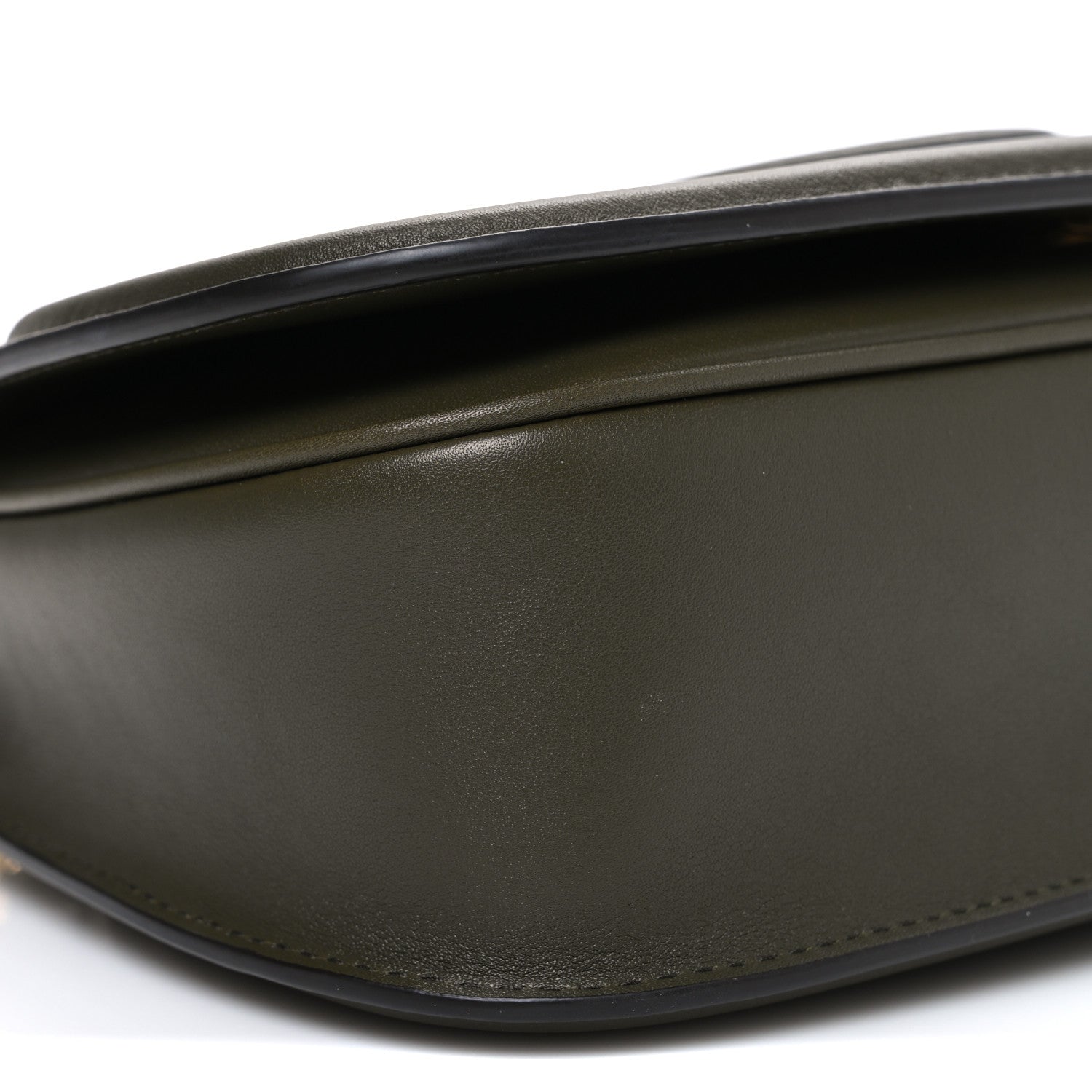 Roxy Calfskin Medium Blondie Top Handle Bag Forest Green