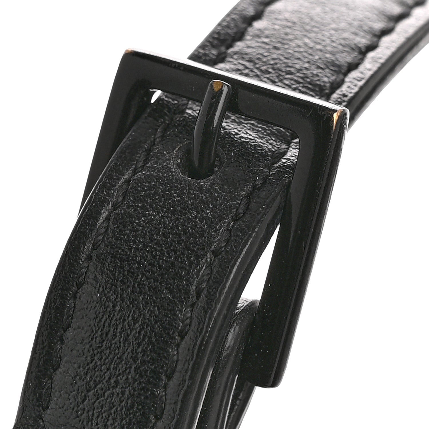 Calfskin Matelasse Monogram Monochrome Lou Camera Bag Black
