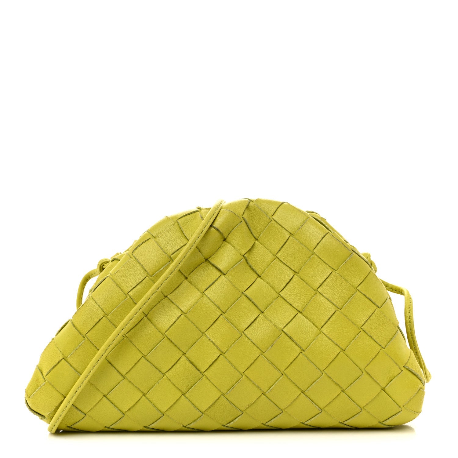 Nappa Intrecciato The Mini Pouch Kiwi
