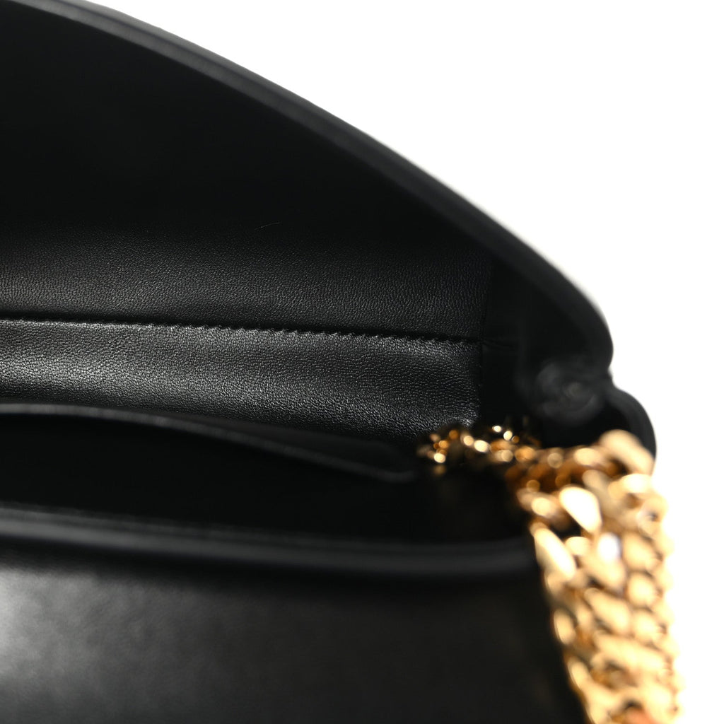 Supple Calfskin Mini Victoire Bag Black