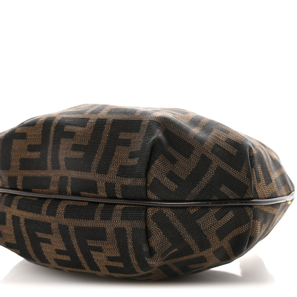 Zucca Small Chef Chain Hobo Tobacco