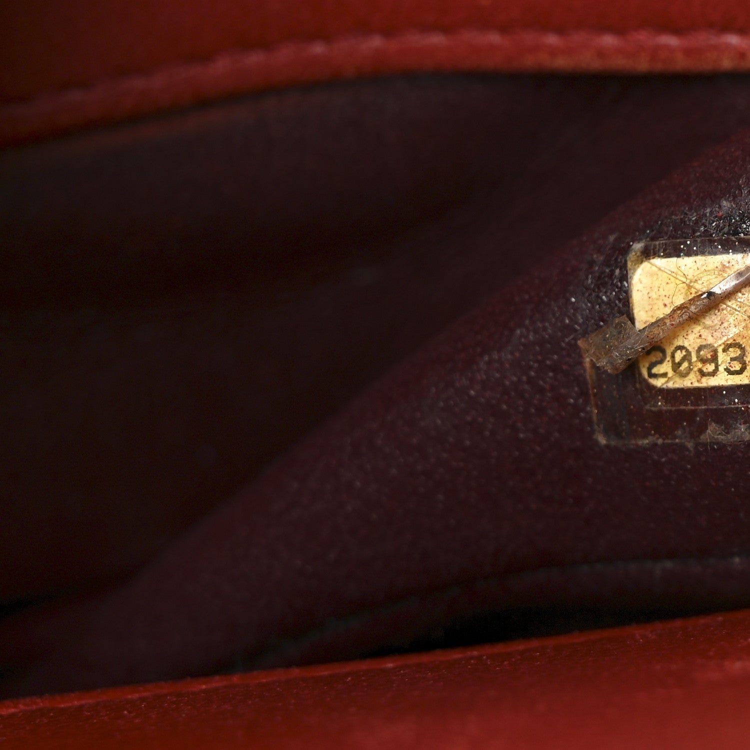 Lambskin Quilted Small Single Flap Red