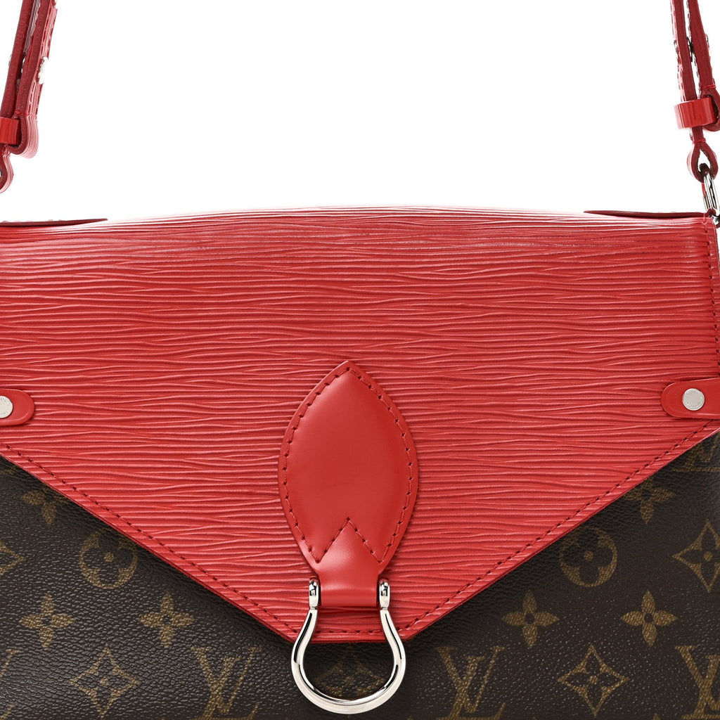 Monogram Epi Saint Michel Coquelicot