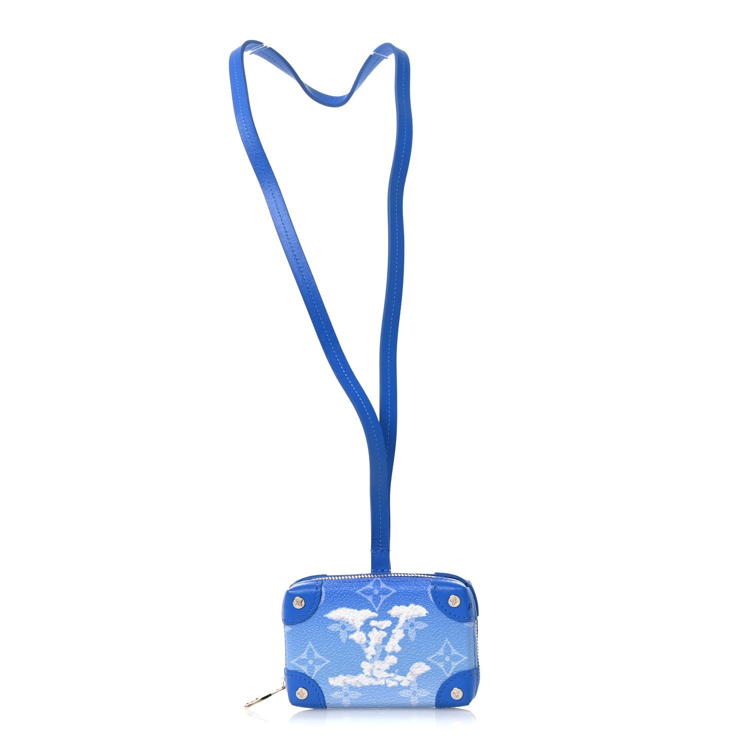 Monogram Clouds Soft Trunk Necklace Wallet
