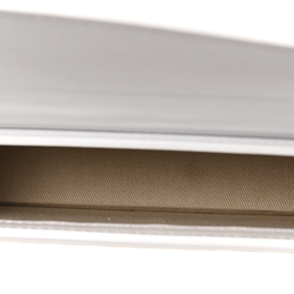Smooth Calfskin Le Chiquito Long White