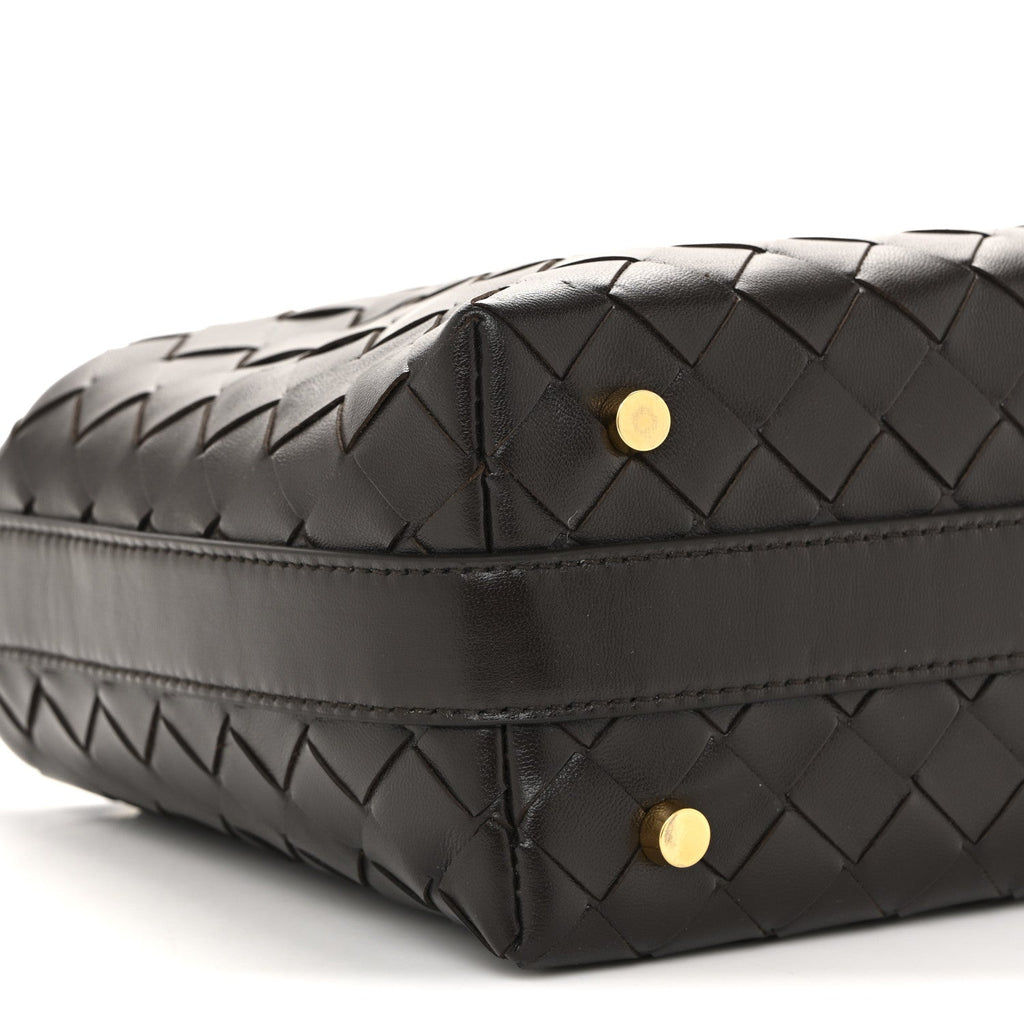 Calfskin Intrecciato Mini Wallace Fondant
