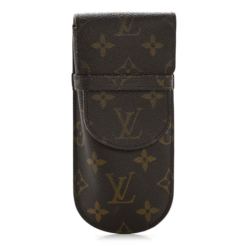 Monogram Glasses Sunglasses Case w Flap