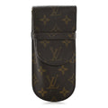 Monogram Glasses Sunglasses Case w Flap