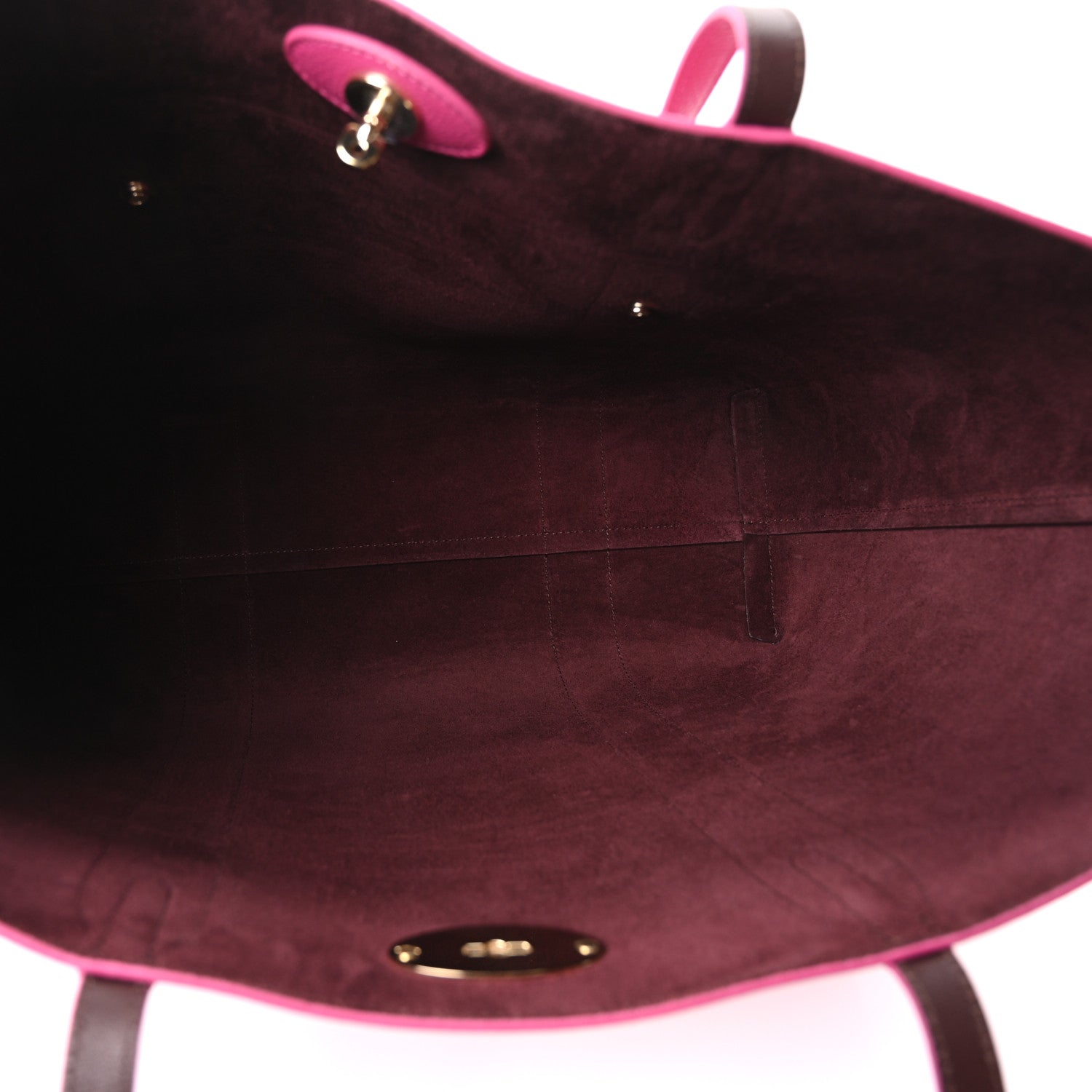 Small Classic Grain Bayswater Tote Pink