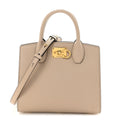 Calfskin Small The Studio Box Bag Daino