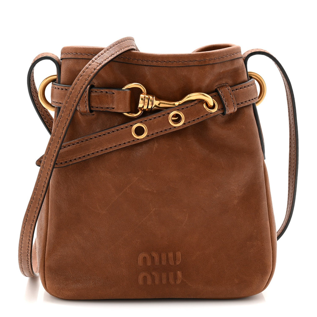 Nappa Aviator Pouch Bag Rovere