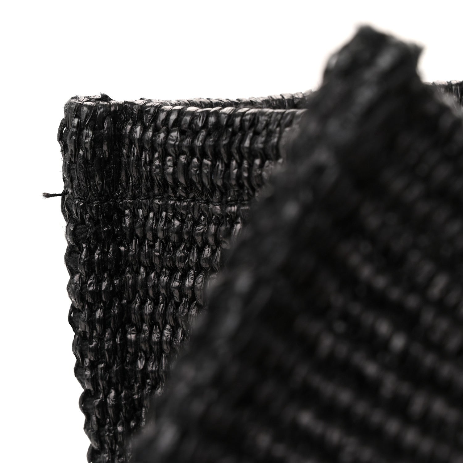 Raffia Medium G Tote Black