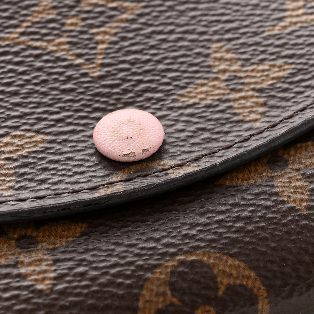 Monogram Rosalie Coin Purse Rose Ballerine