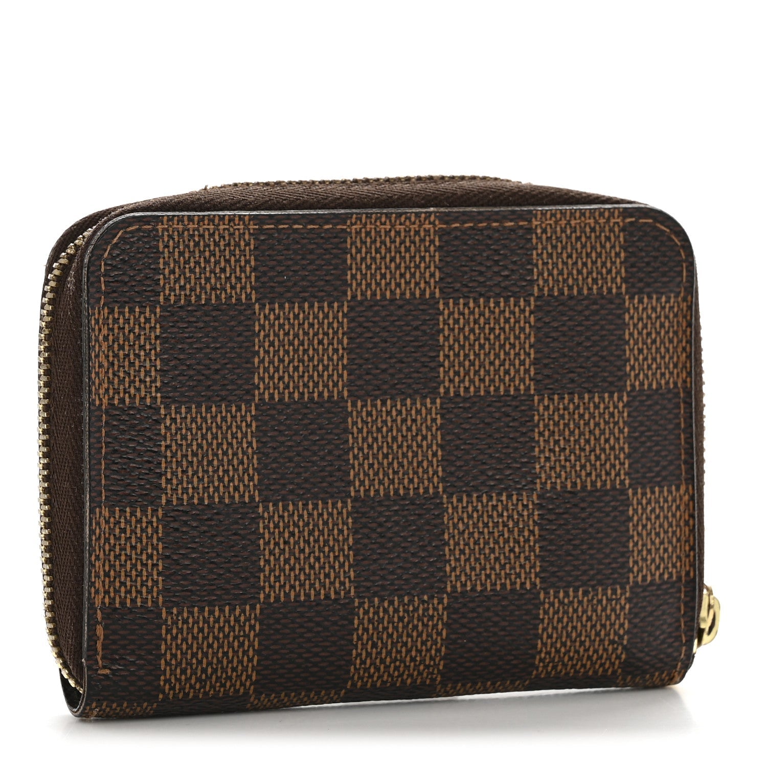 Damier Ebene Zippy Coin Purse