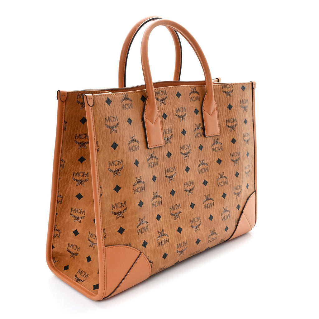 Visetos X-Large Munchen Tote Cognac