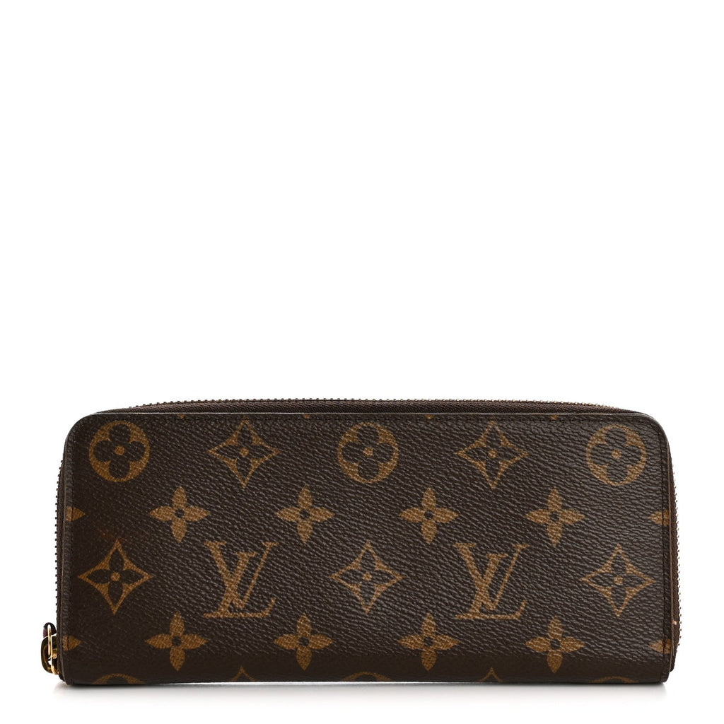 Monogram Clemence Wallet Fuchsia