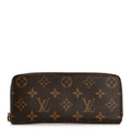 Monogram Clemence Wallet Fuchsia