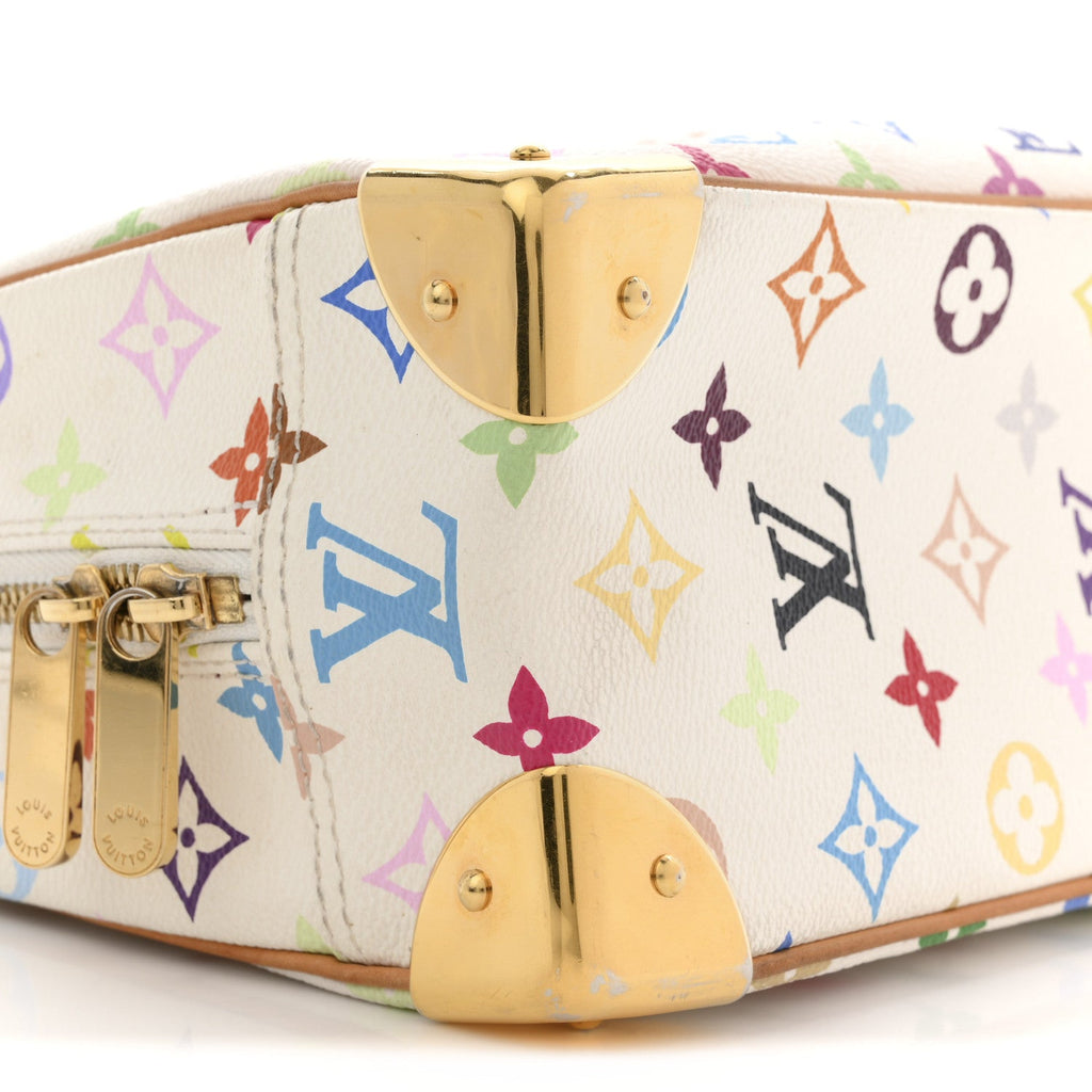 Monogram Multicolor Trouville White