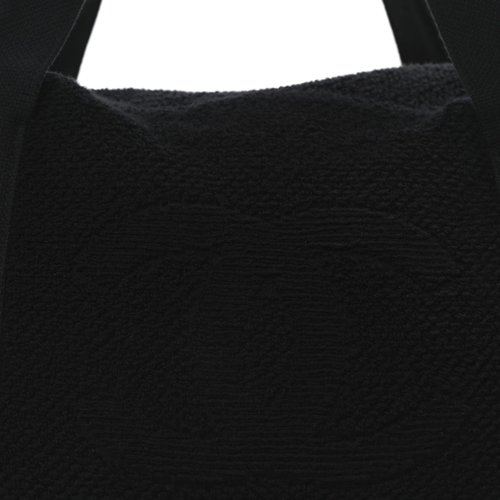 Terry Cotton CC Beach Duffel Towel Set Black