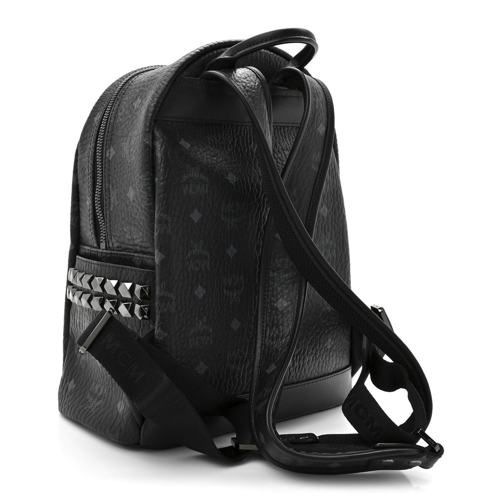 Visetos Medium Side Studs Stark Backpack Black