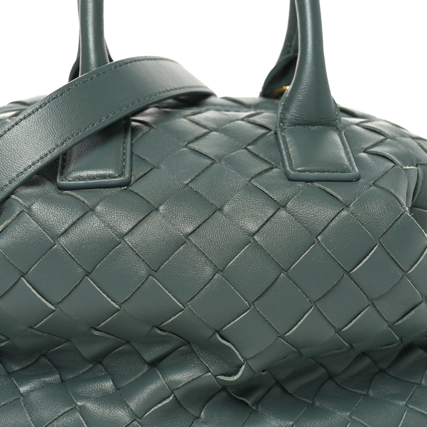 Nappa Intrecciato Bauletto Slate