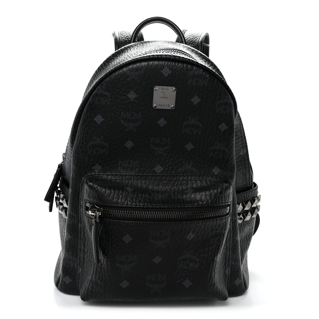 Visetos Small Side Stud Stark Backpack Black