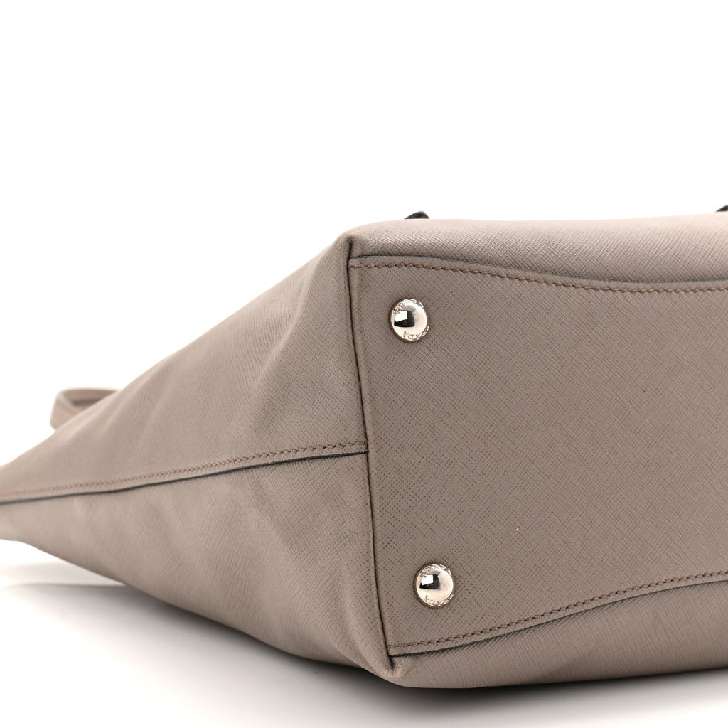 Saffiano Shopping Tote Argilla
