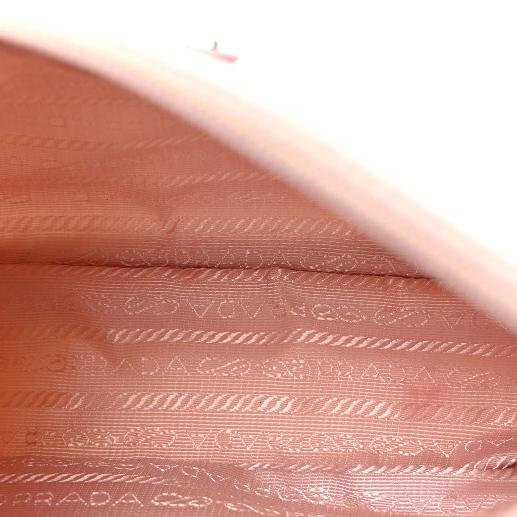 Tessuto Nylon Saffiano Re-Edition 2000 Bag Alabastro