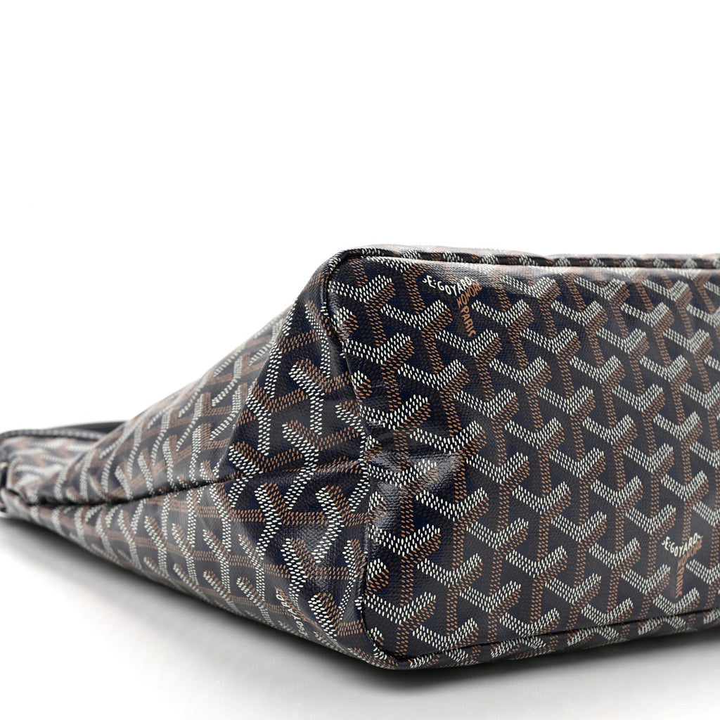 Goyardine Boheme Hobo Navy Blue