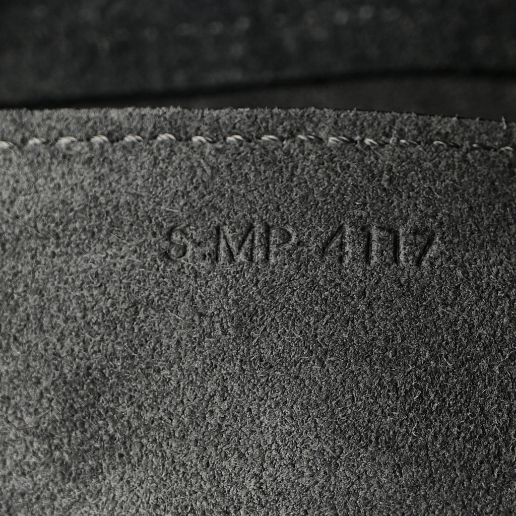 Grained Calfskin Mini Belt Bag Grey