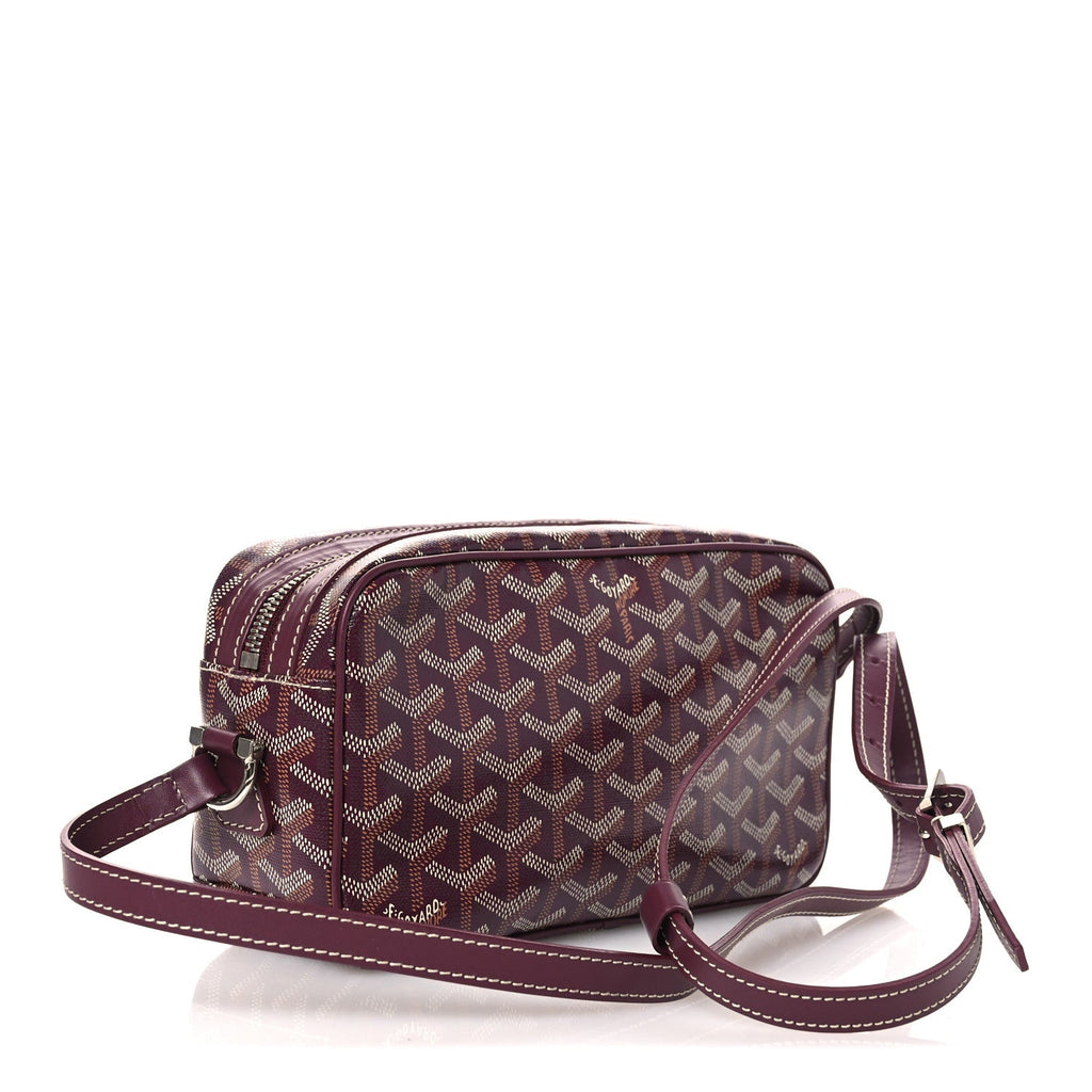 Goyardine Sac Cap Vert Burgundy