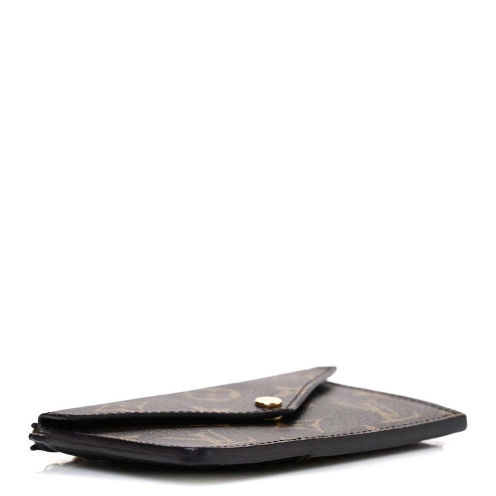 Monogram Recto Verso  Holder Black