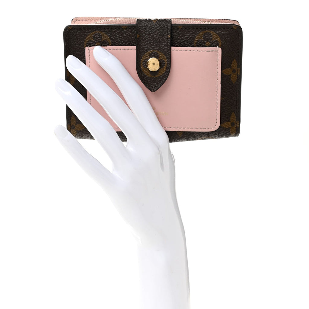 Monogram Juliette Wallet Rose Ballerine